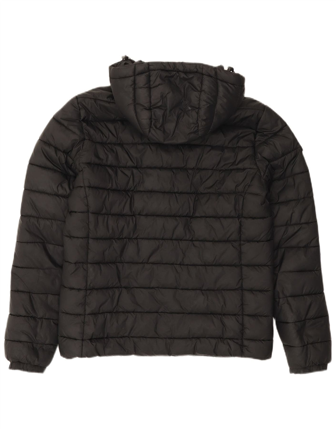 Superdry Chaqueta Acolchada Con Capucha Para Hombre UK 38 Medium Black Nylon