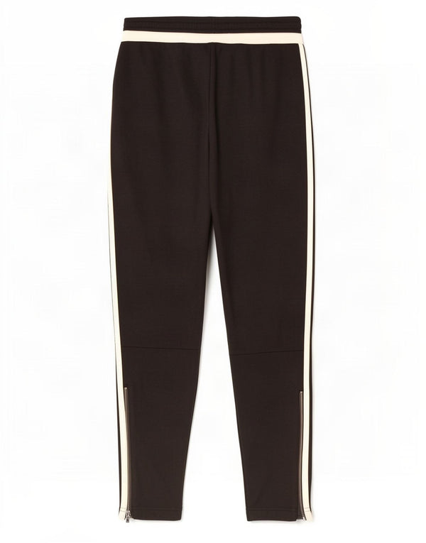 Adidas Hombre Climalite Pantalones De Chándal Mediano Negro Colorblock Poliéster