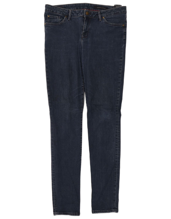 Tommy Hilfiger Vaqueros pitillo para mujer medianos W30 L32 algodón azul marino