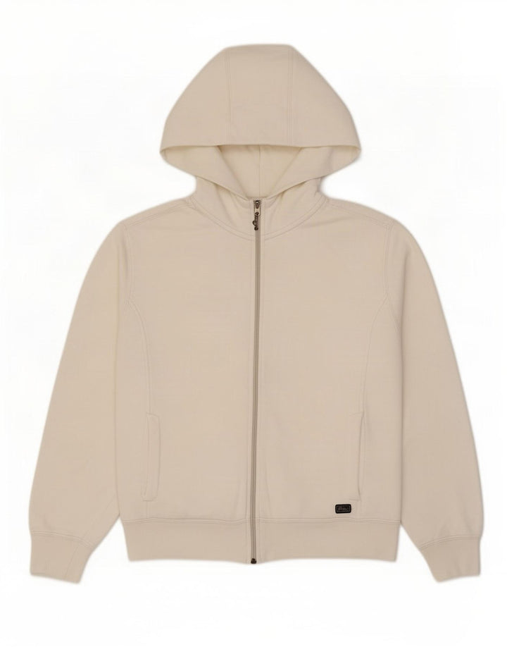 Asics Sudadera con capucha y cremallera para mujer UK 14 Medium White
