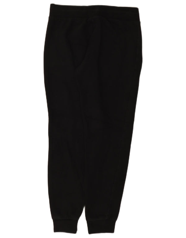 Adidas Mujer Chándal Pantalones Joggers UK 12/14 Mediano Negro Algodón