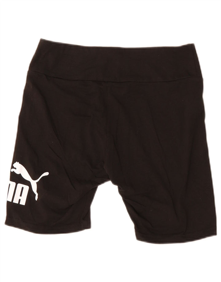 PUMA Pantalones cortos deportivos gráficos para mujer UK 12 Medium Black