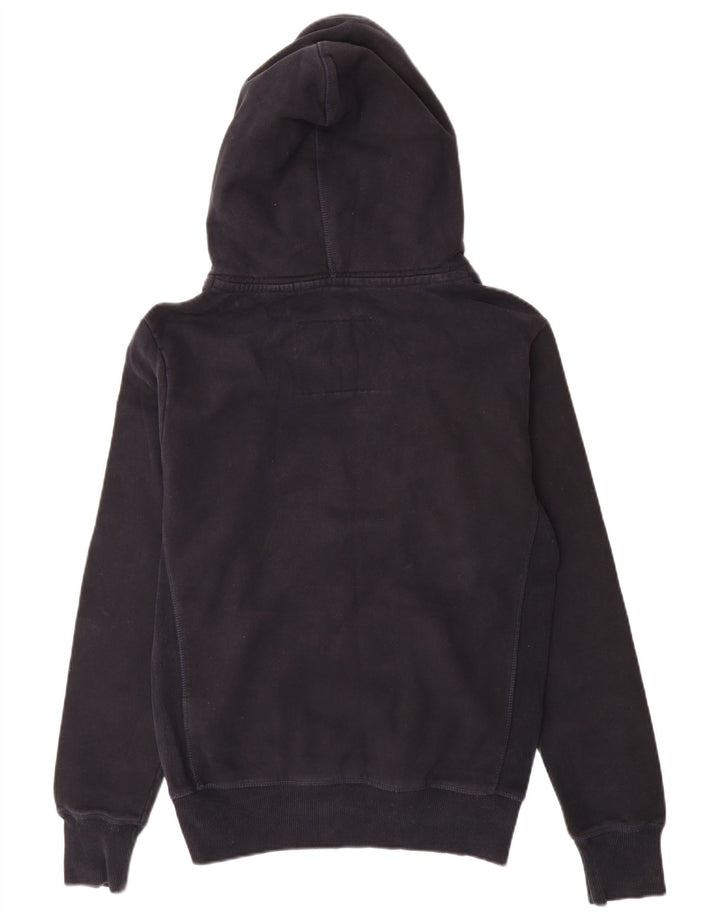 Superdry Hombre Sudadera Con Capucha Jumper Medium Azul Marino Algodón