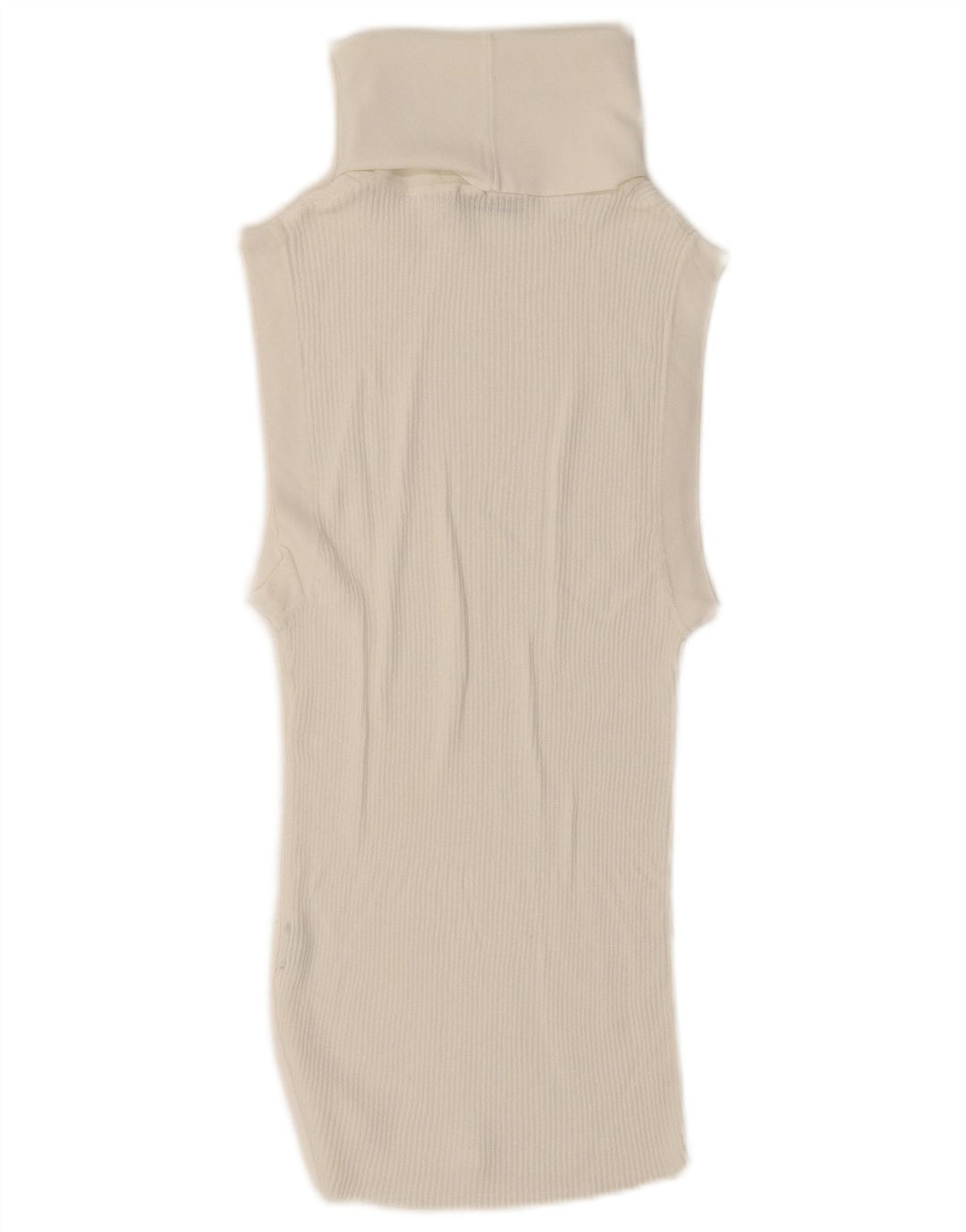 Zara - Camiseta sin mangas para mujer, talla 40, talla grande, color blanco