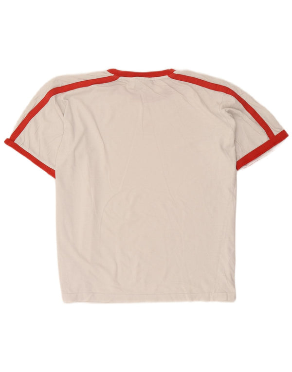 Camiseta Puma Hombre Top XL Blanco Colorblock