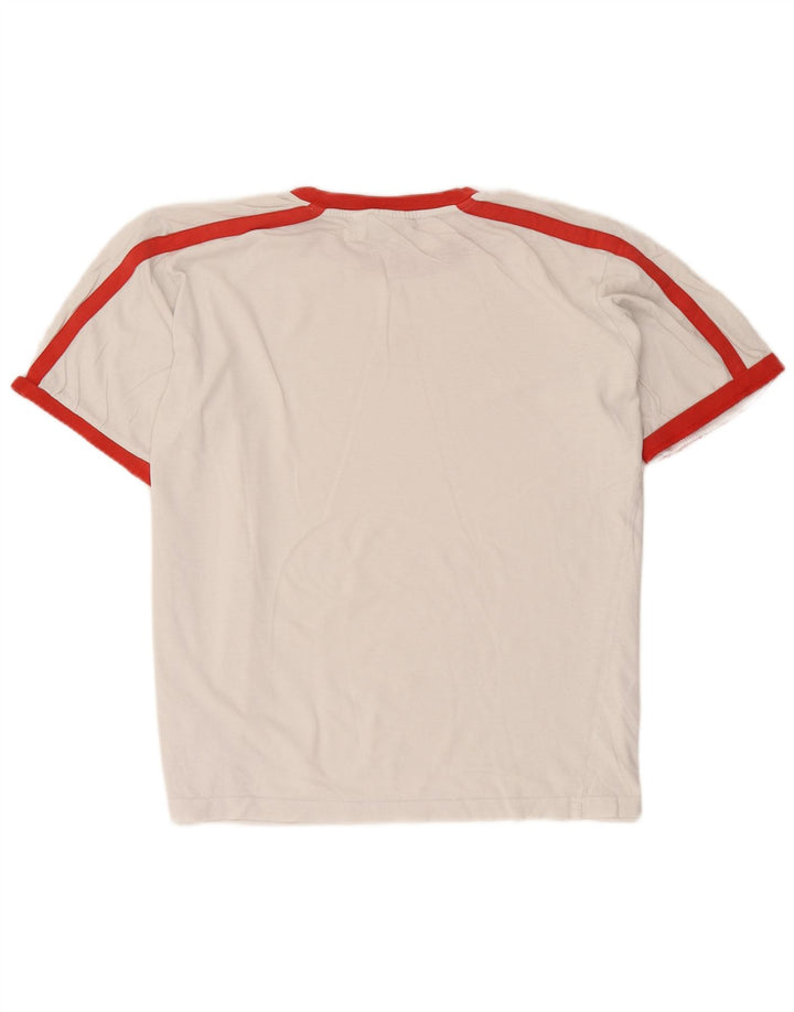 Camiseta Puma Hombre Top XL Blanco Colorblock