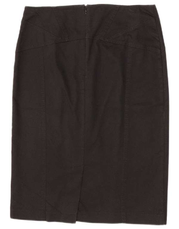 Falda lápiz Oasis para mujer UK 40 Medium W30 Algodón negro