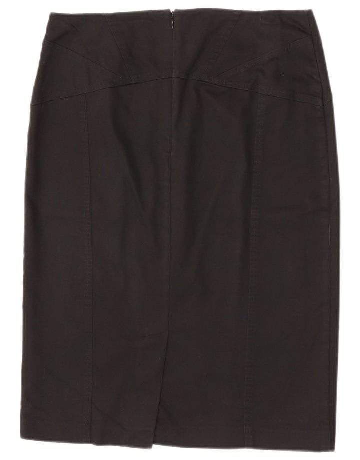 Falda lápiz Oasis para mujer UK 40 Medium W30 Algodón negro