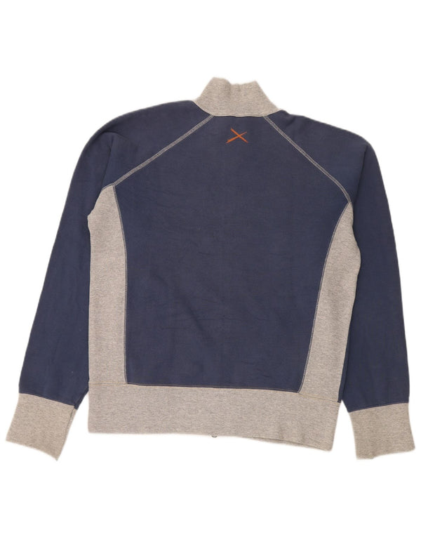 Lee Mens Chándal Top Chaqueta De Algodón Color Block Azul Grande