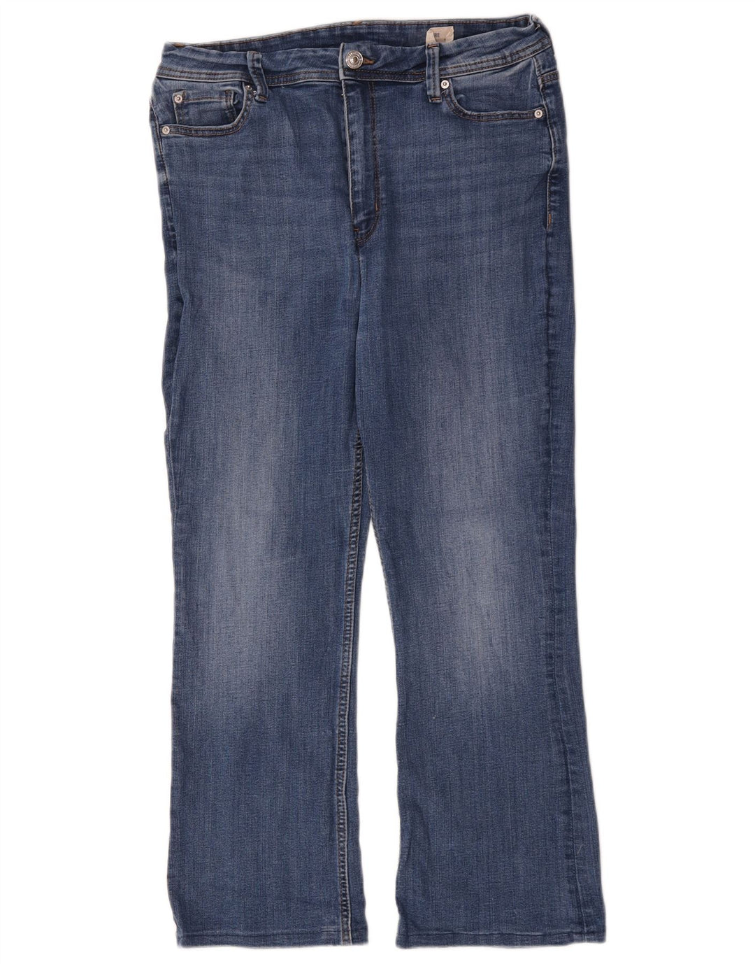 Marks & Spencer Jeans Bootcut para Mujer W32 L26 Algodón Azul