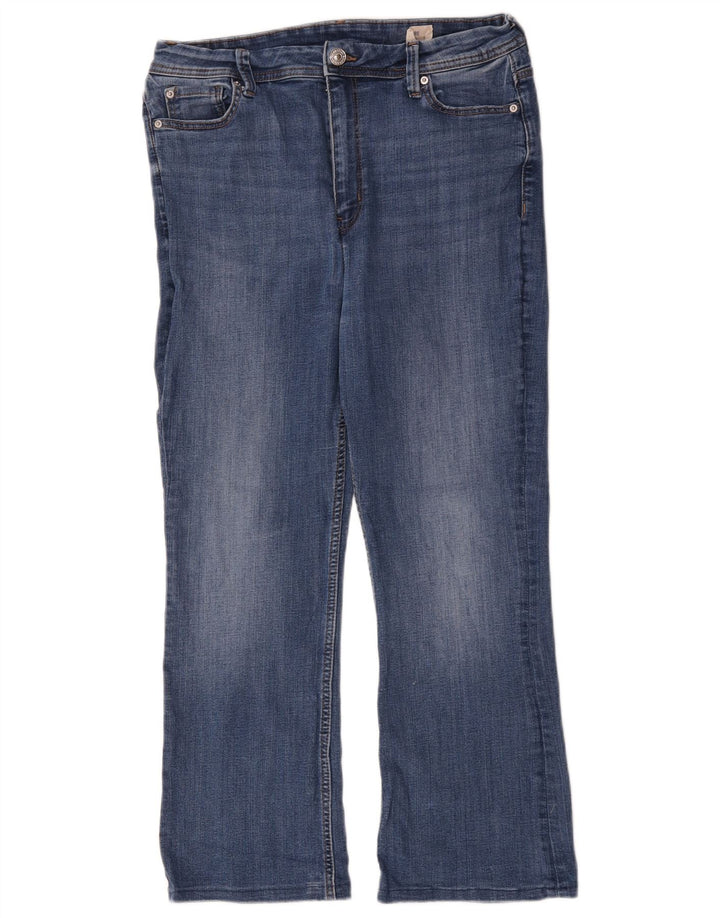 Marks & Spencer Jeans Bootcut para Mujer W32 L26 Algodón Azul