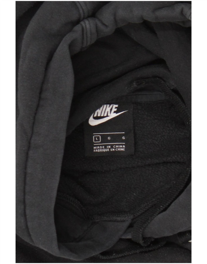 Nike - Sudadera con capucha para hombre, talla grande, color negro