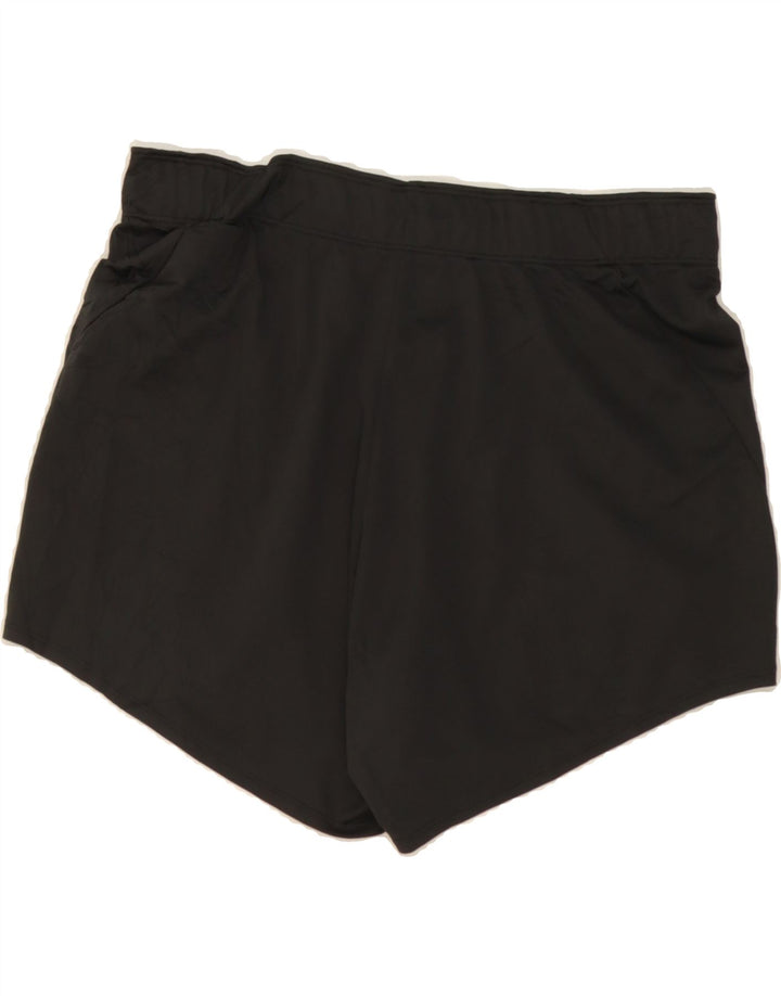 NIKE Womens Dri Fit Sport Shorts UK 14 Large  Black Polyester Vintage Nike and Second-Hand Nike from Messina Hembry 
