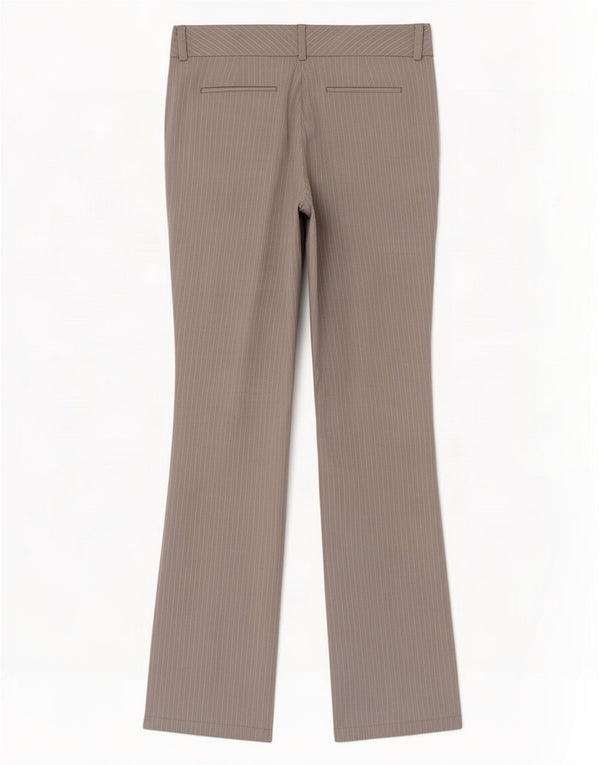Tommy Hilfiger Pantalones Chinos para Mujer US 10 Large W32 L32 Gris Pinstripe