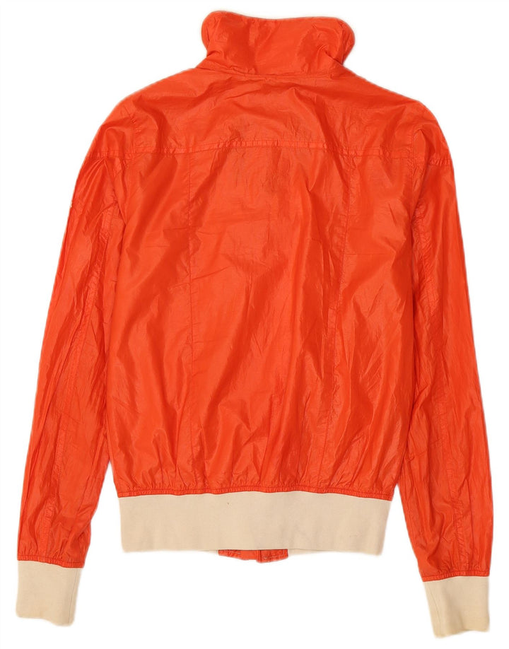 Belstaff Chaqueta bomber para mujer IT 40 Small Naranja Colorblock Poliéster