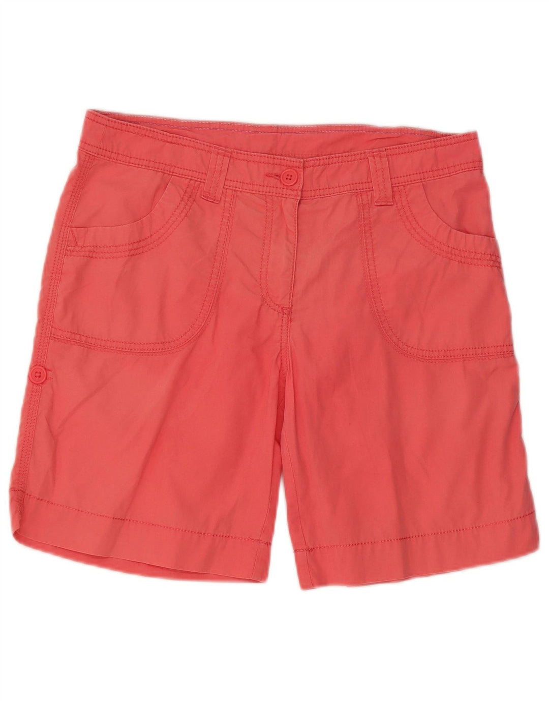 Marks & Spencer Pantalones cortos para mujer UK 10 Small W30 Algodón rosa