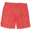 Marks & Spencer Pantalones cortos para mujer UK 10 Small W30 Algodón rosa