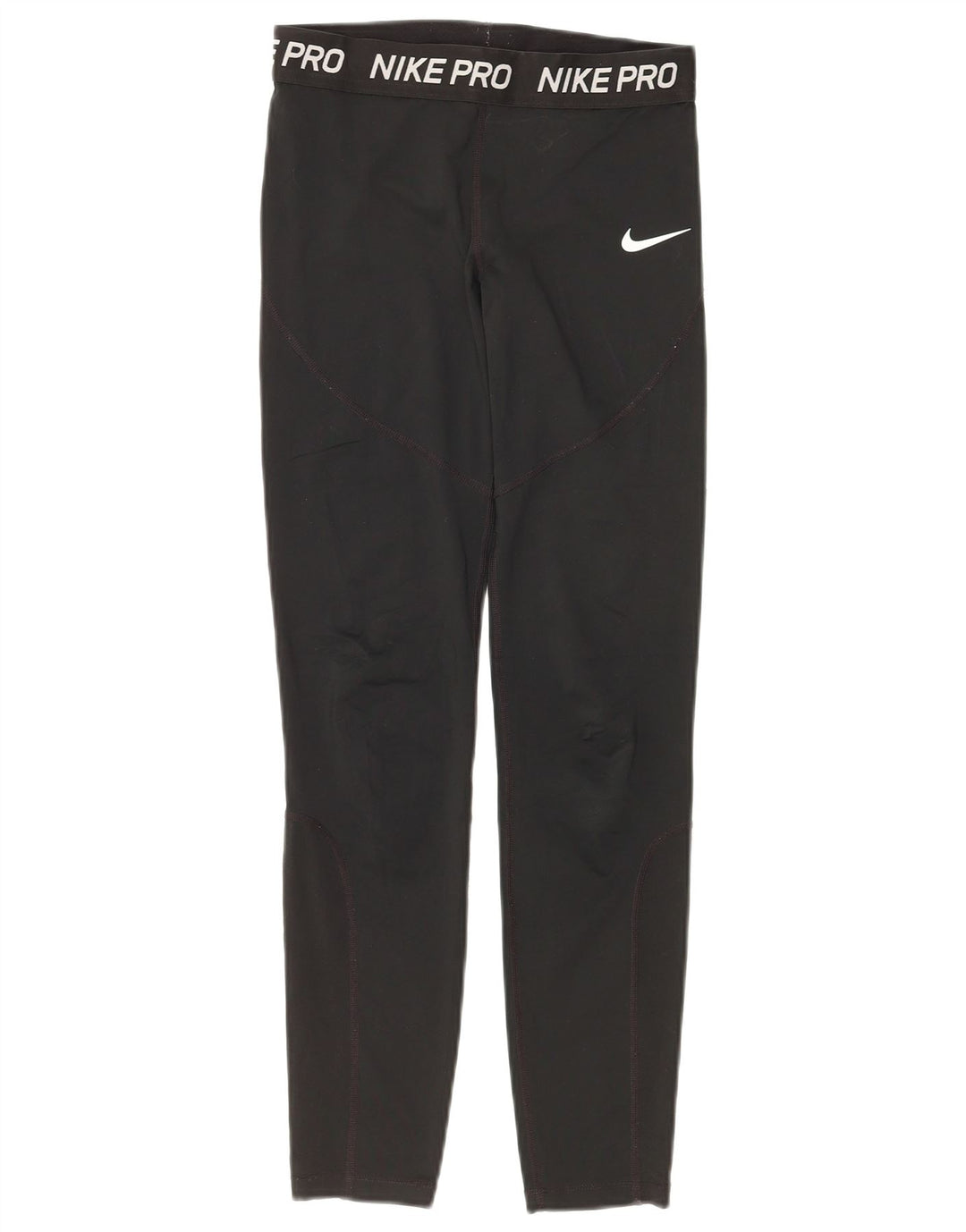 NIKE Leggings gráficos Dri Fit para niñas 12-13 años Grande Poliéster negro