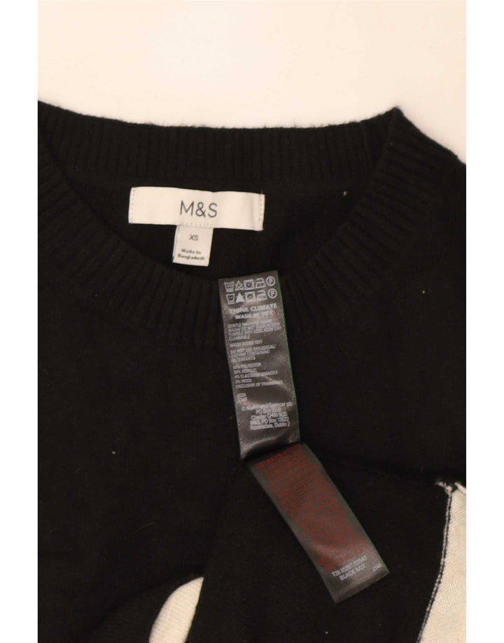 Marks & Spencer Camiseta sin mangas para mujer UK 6 XS Poliéster negro