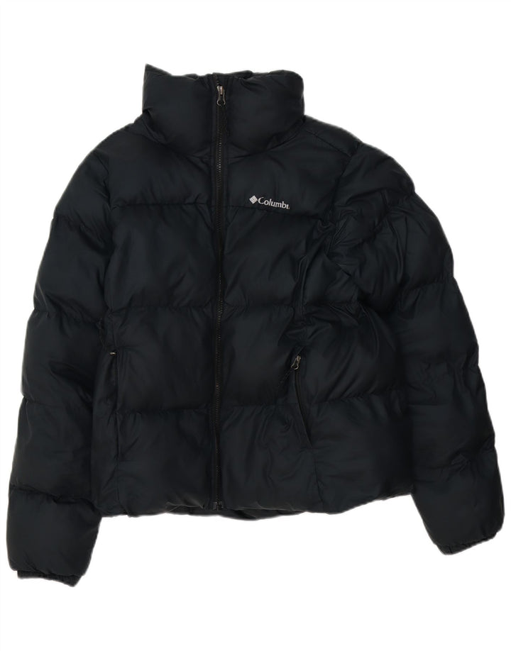 Columbia Chaqueta acolchada extragrande para mujer UK 6 XS Poliéster azul marino