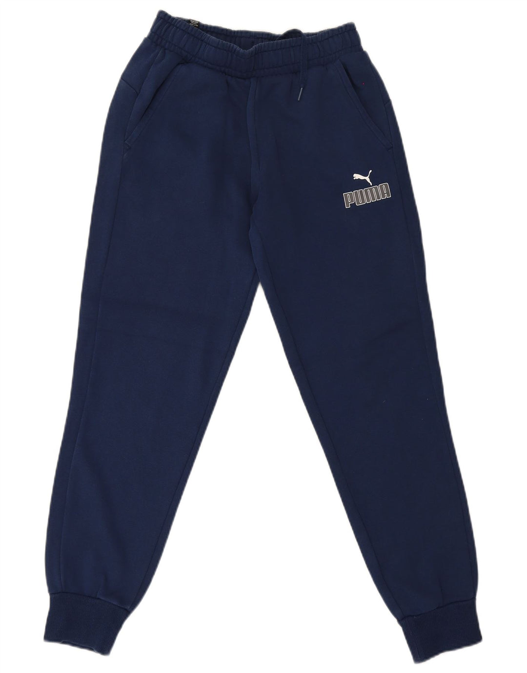 Puma Pantalones De Chándal Con Gráficos Para Hombre Joggers Small Azul Marino
