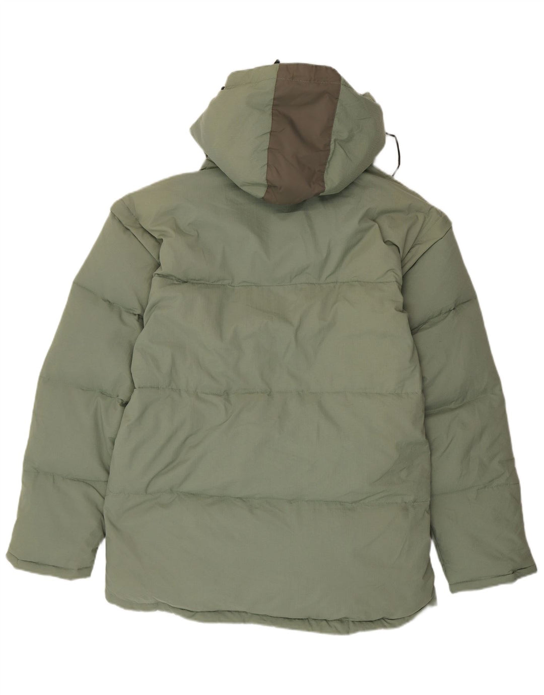 Fila Chaqueta acolchada con capucha para hombre UK 44 2XL Poliamida verde