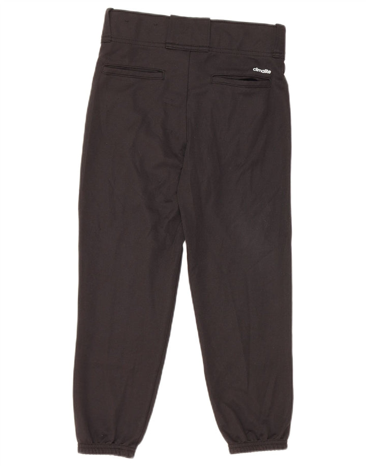 Adidas Chicos Climalite Chándal Pantalones Joggers 9-10 Años Mediano Negro