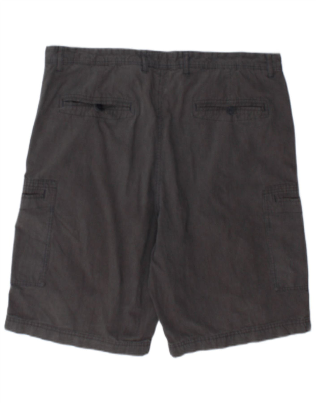 Marks & Spencer Pantalones cortos tipo cargo para hombre W38 XL Algodón gris