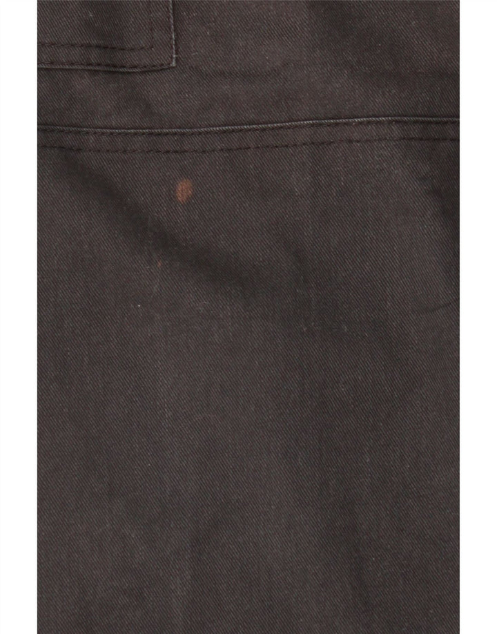 Dickies Pantalones cargo rectos para hombre W34 L29 Poliéster negro