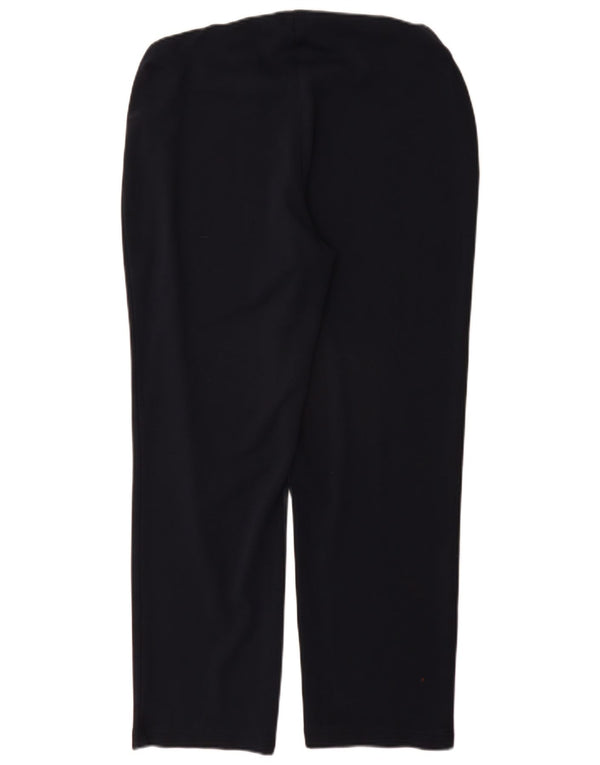 Marks & Spencer Pantalones Casuales para Mujer UK 14 Large W32 L28 Azul Marino