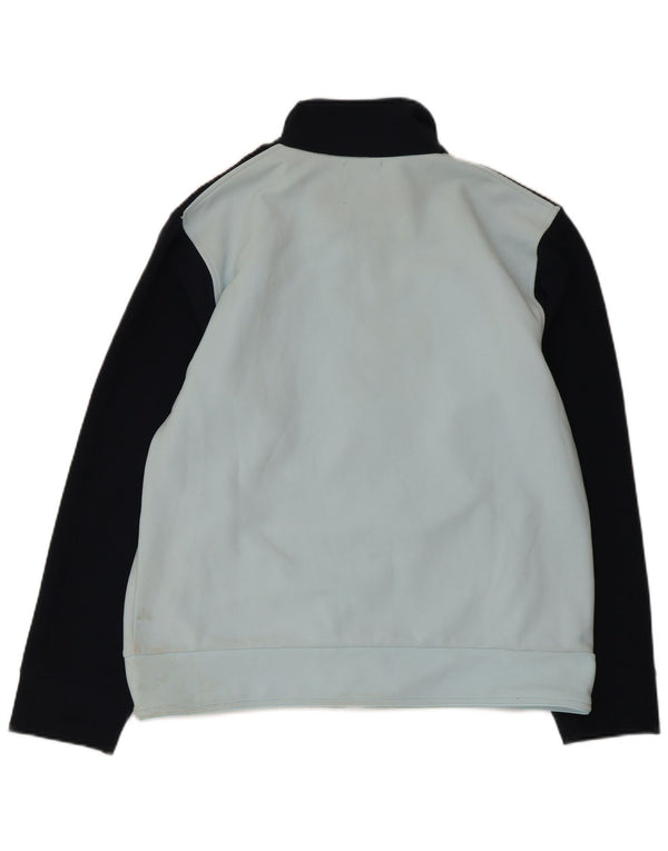 KAPPA Chaqueta de chándal para mujer ES 40 XL Poliéster con bloques de color azul