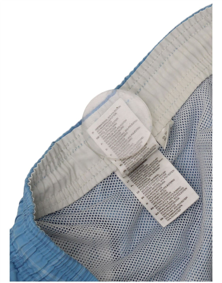 Adidas Hombre Bañador Corto Grande Azul Cuadros Poliéster