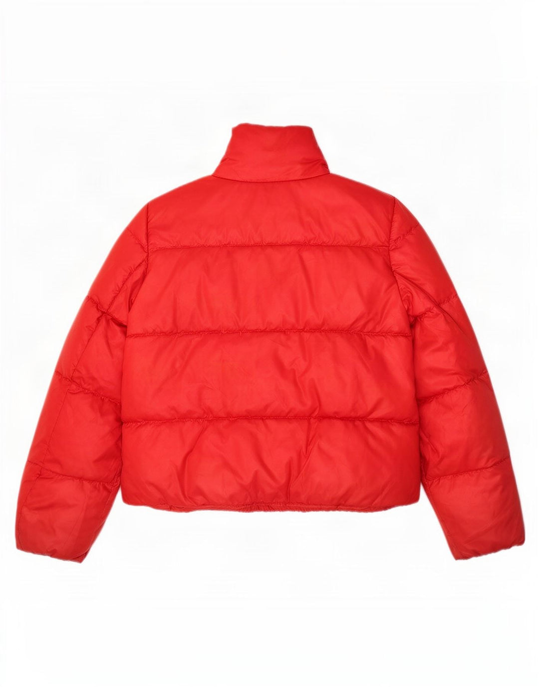 Michael Kors Chaqueta acolchada para mujer UK 10 Small Red Poliéster