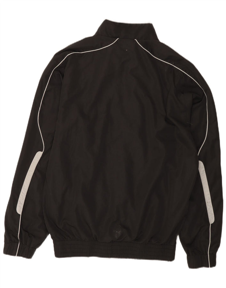 Umbro Chaqueta superior de chándal con gráfico para hombre XL Poliéster color block negro