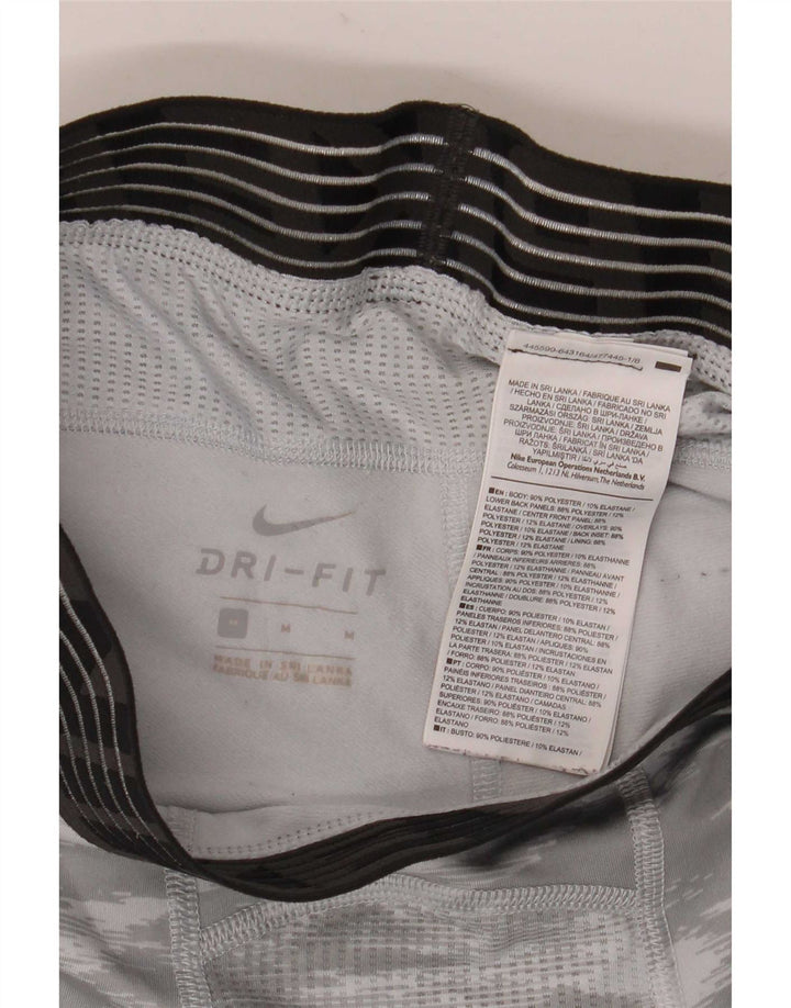 Leggings Nike Dri Fit para hombre Poliéster de camuflaje gris medio