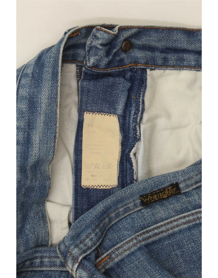 Vaqueros Wrangler Mujer Slim W27 L34 Algodón Azul