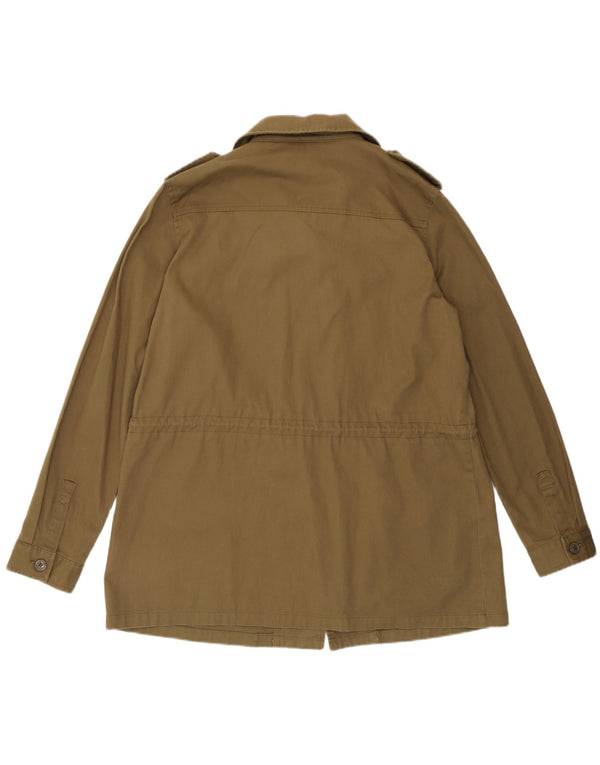 Missguided Chaqueta militar para mujer UK 44 Large Algodón caqui