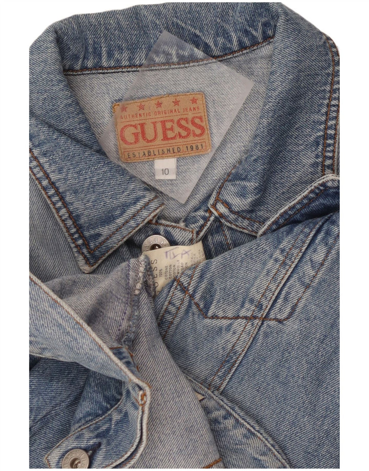 Guess Chaqueta Vaquera Niño 9-10 Años Algodón Azul