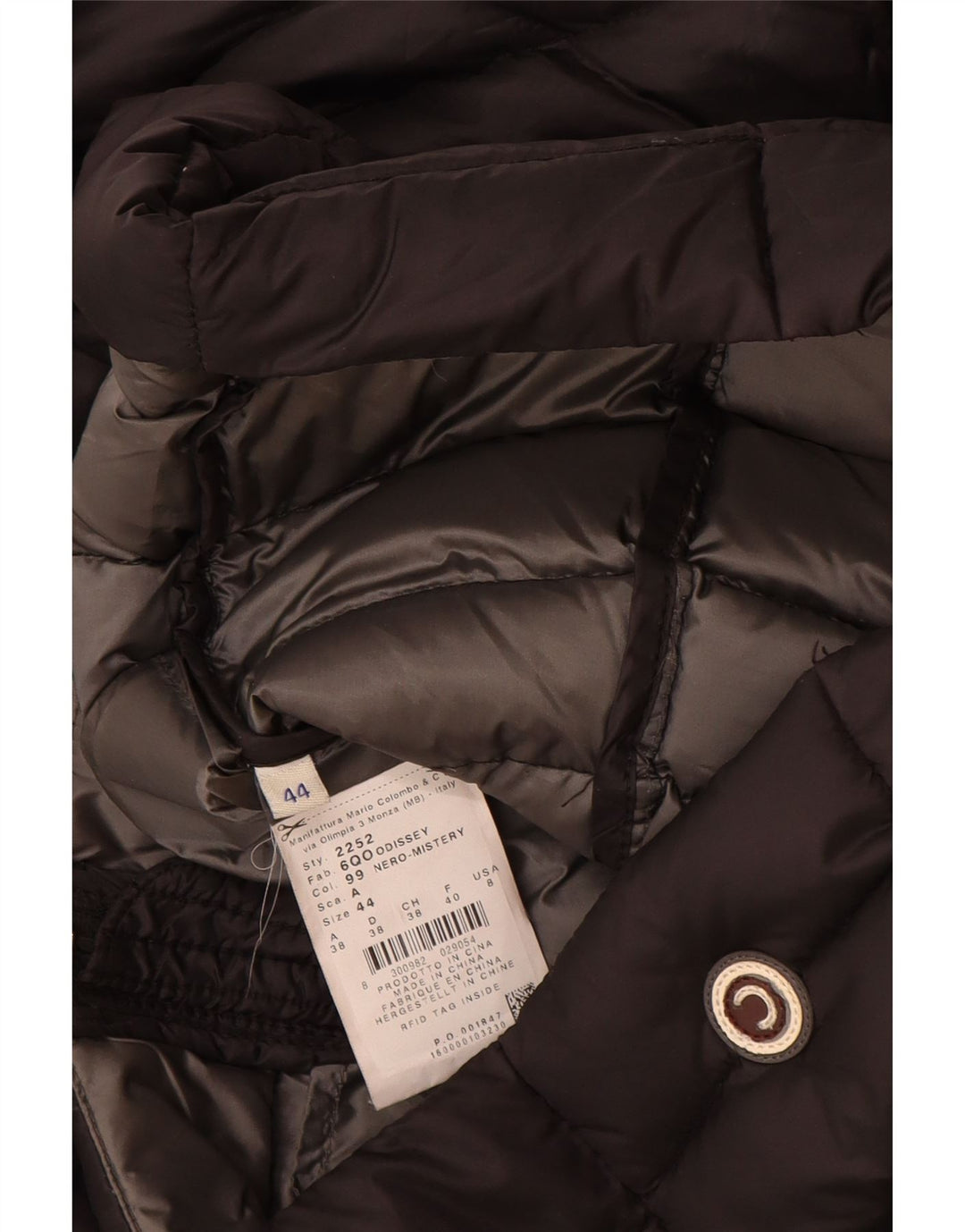 COLMAR Chaqueta acolchada con capucha para mujer IT 44 Medium Negro Poliamida