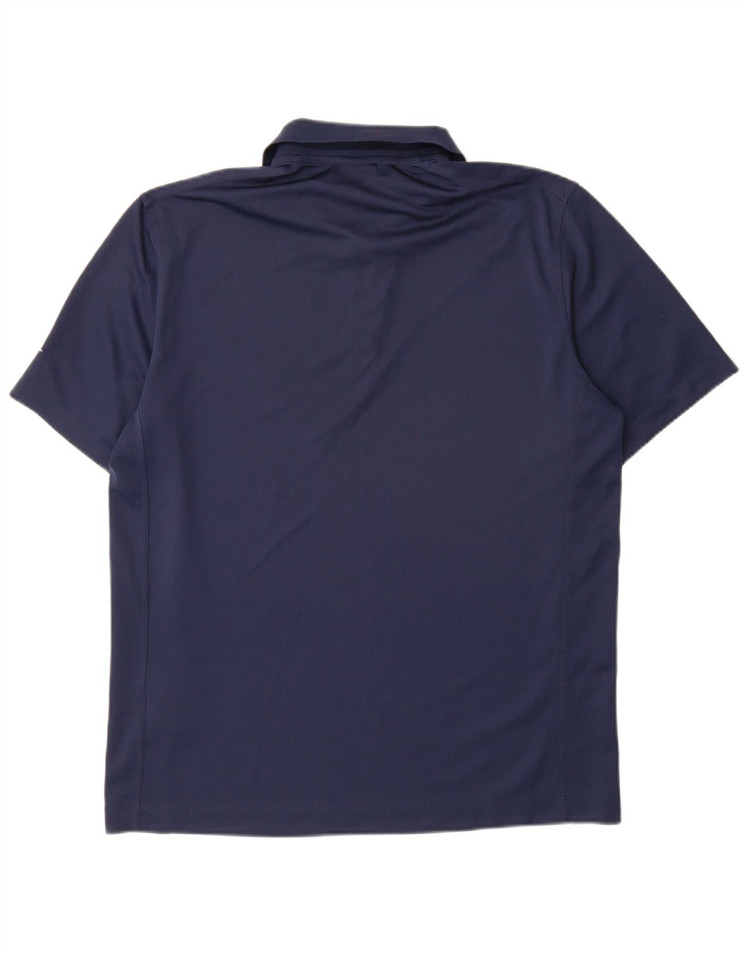 Nike Polo Dri Fit para hombre, talla grande, poliéster azul marino