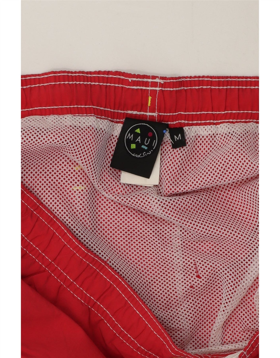 Maui and Sons Bañador Hombre Mediano Poliamida Rojo