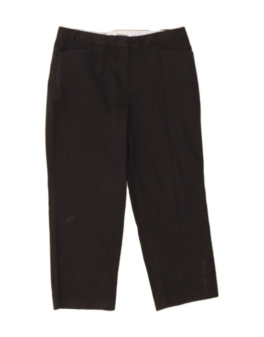 TOMMY HILFIGER Womens Capri Trousers US 8 Medium W30 L23 Black Classic Vintage Tommy Hilfiger and Second-Hand Tommy Hilfiger from Messina Hembry 