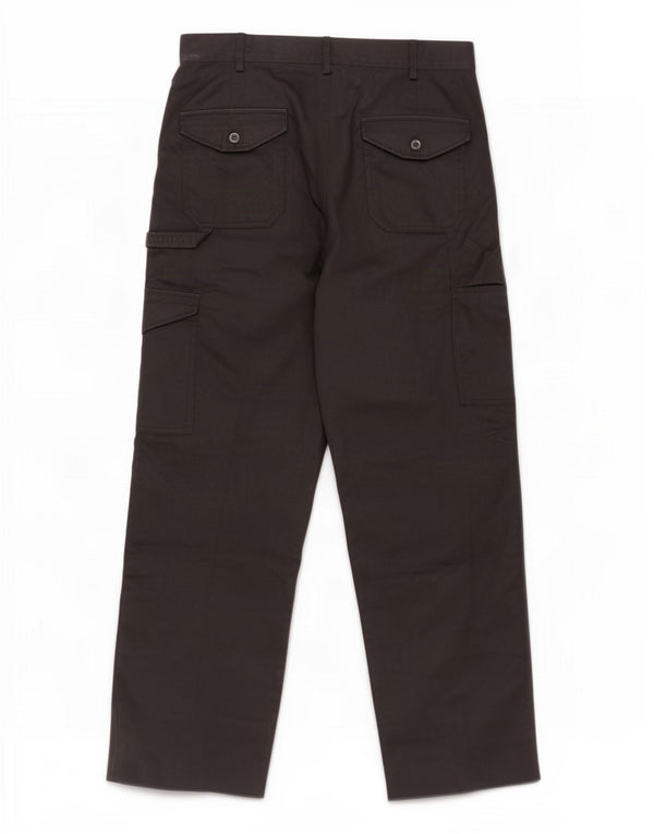 Dickies Pantalones cargo rectos para hombre W34 L29 Poliéster negro