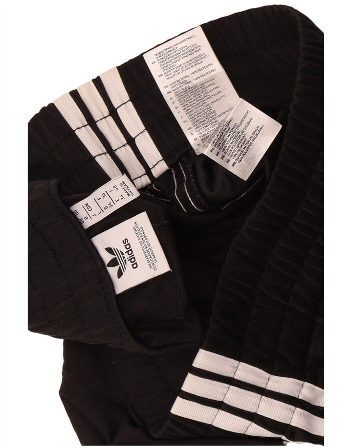 Adidas Pantalones cortos deportivos para mujer UK 8 Small Poliéster negro