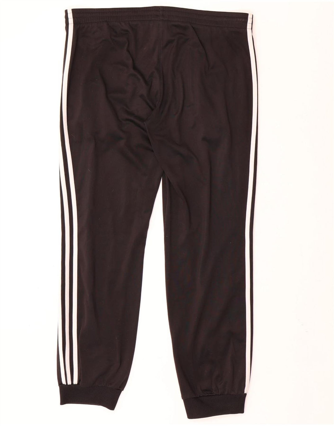 ADIDAS Pantalones de chándal para mujer Joggers UK 12/14 Mediano Negro Poliéster