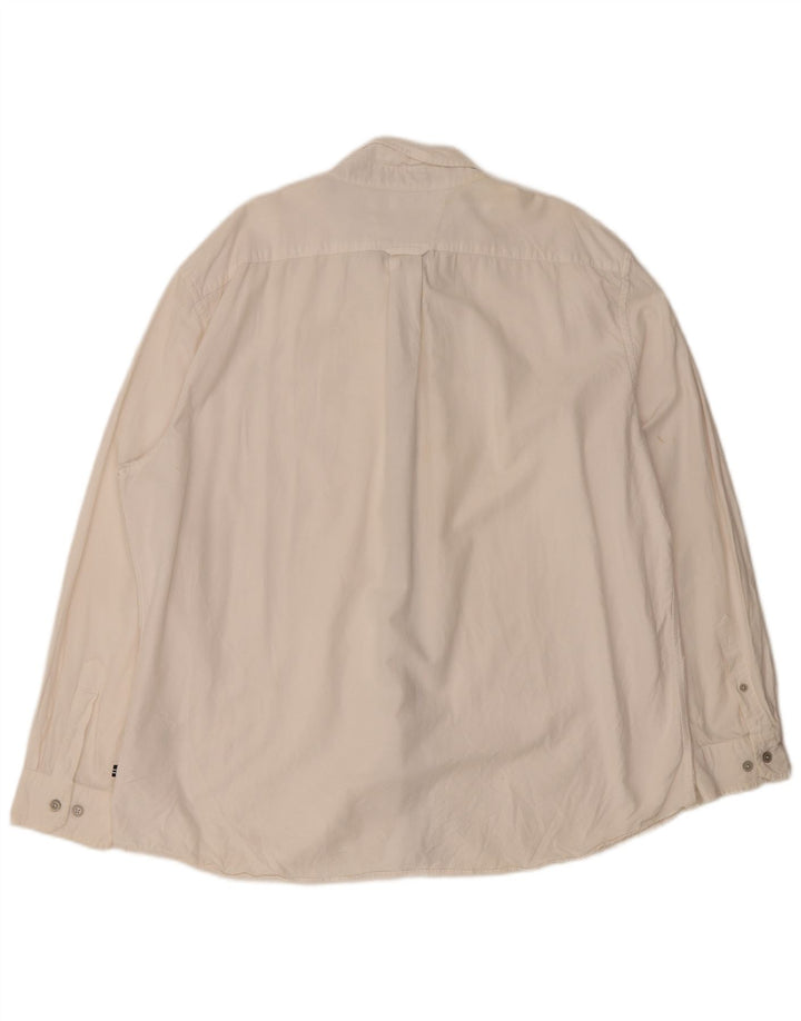 Nautica Camisa de ajuste clásico para hombre 2XL Algodón blanco