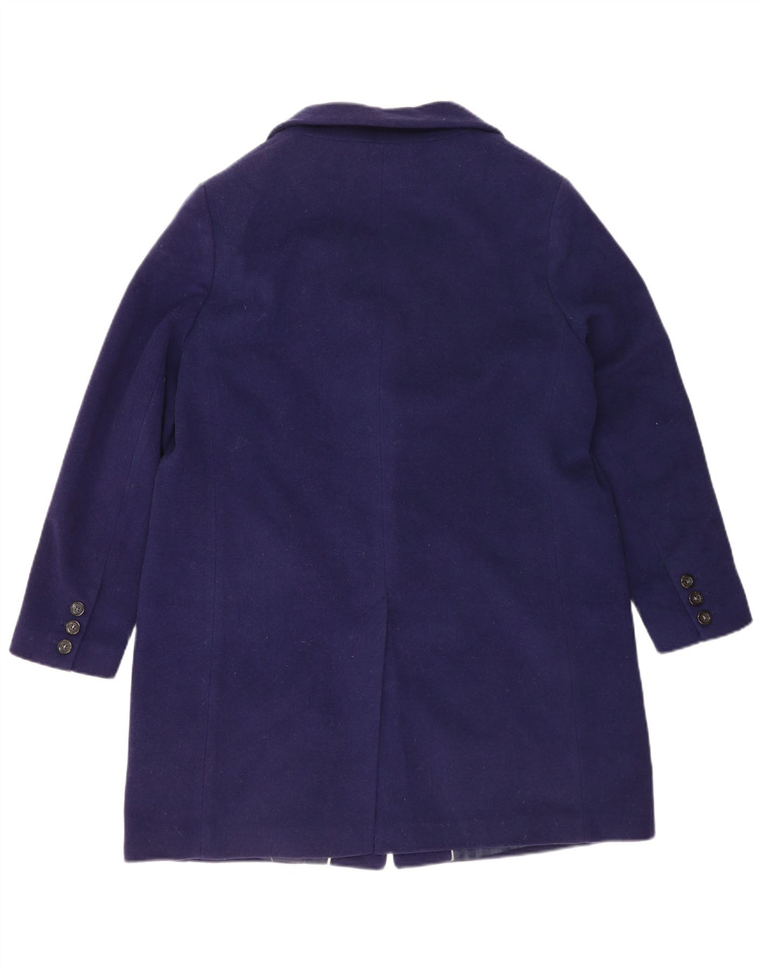 Marks & Spencer Abrigo extragrande para mujer Reino Unido 46 Lana azul grande
