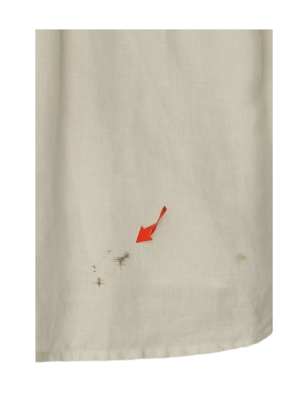 CP Camisa Company Niño 11-12 Años Lino Blanco Roto