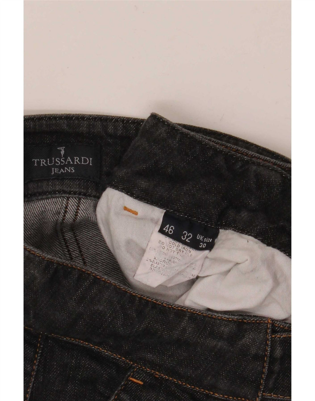 Vaqueros Bootcut Mujer Trussardi W30 L32 Algodón Negro