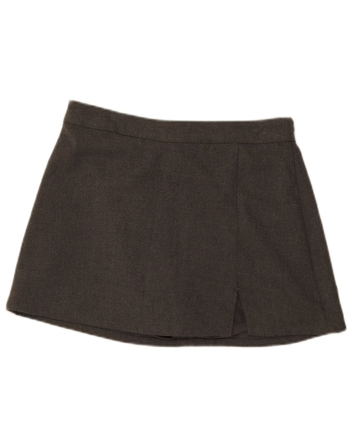 Minifalda Hollister para mujer Reino Unido 44 Grande W30 Poliéster gris